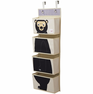 3 Sprouts Wall Organizer - Bear