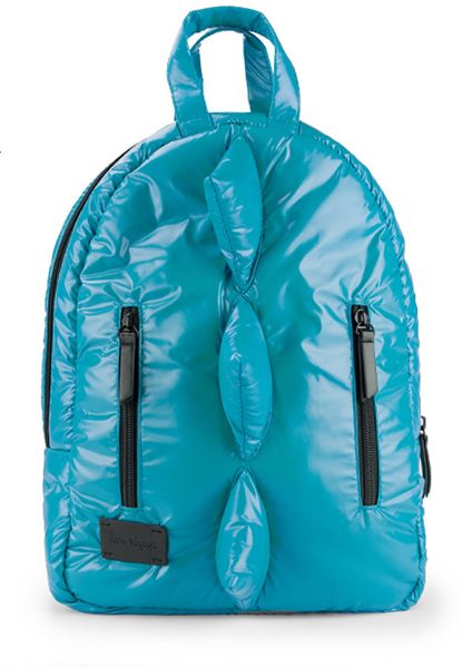 7 A.M. Mini Dino Kid Backpack - Turquoise