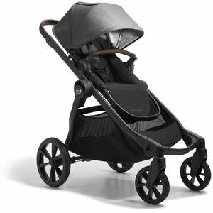 Baby Jogger City Select 2 Single-to-Double Stroller - Eco Collection - Harbor Grey