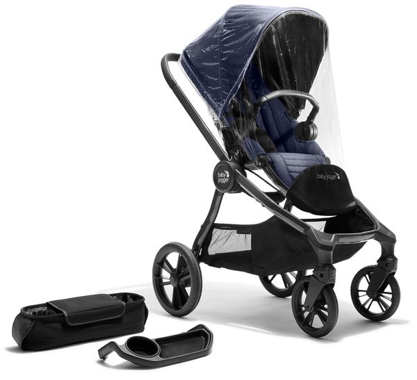 Baby Jogger City Sights Stroller - Commuter Bundle with Antimicrobial Fabric