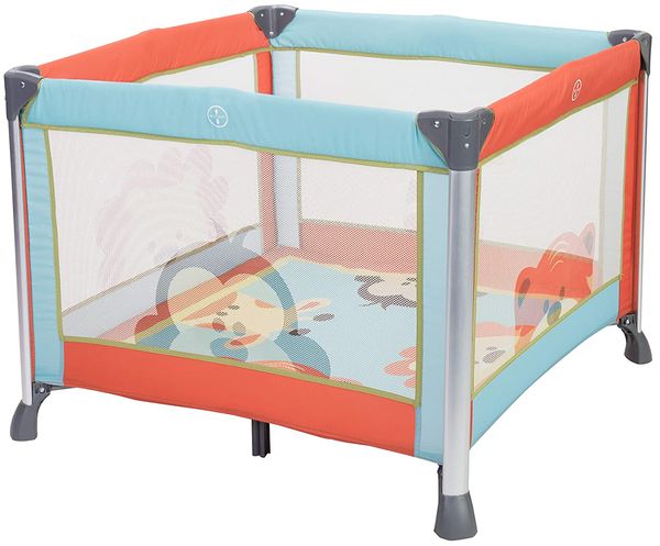 Baby Trend Kid Cube Nursery Center Playard - Peek-a-boo Pals
