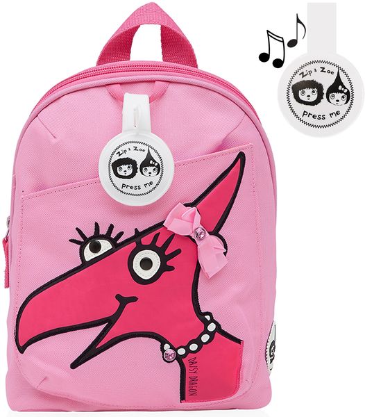 Babymel Mini Kid Backpack + Safety Harness - Daisy Dino Face