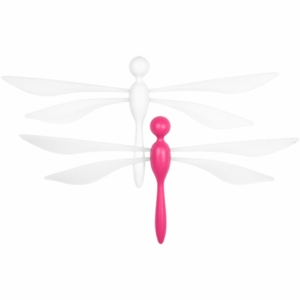 Boon Fli Ceiling Mounted Dragon Fly Mobile 2 Pack in Watermelon & Coconut