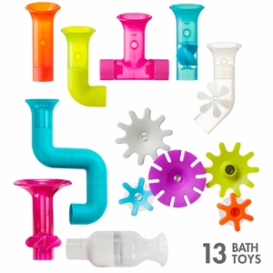 Boon PIPES + TUBES + COGS Bath Toy Bundle