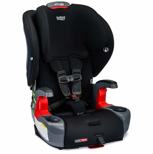 Britax Grow With You ClickTight Harness Booster Car Seat - Black Contour