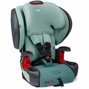 Britax Grow With You ClickTight Plus Harness Booster Car Seat - Green Ombre