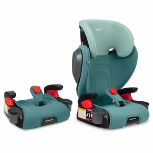 Britax Highpoint 2-Stage Belt Positioning Booster Car Seat - Green Ombre