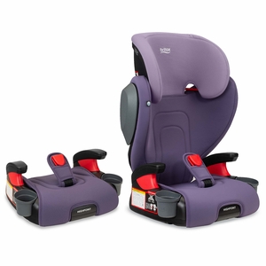 Britax Highpoint 2-Stage Belt Positioning Booster Car Seat - Purple Ombre