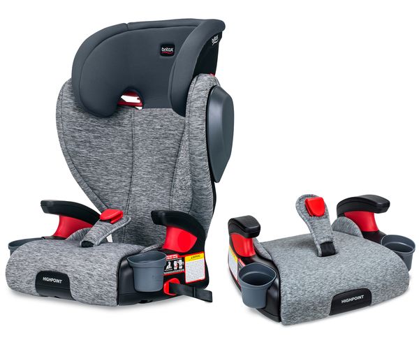 Britax Highpoint 2-Stage Belt Positioning Booster Car Seat - Asher