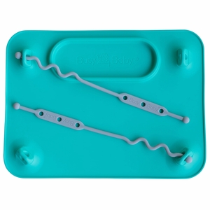 Busy Baby Mat with 2 Tethers - Spearmint