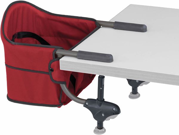 Chicco Caddy Portable Hook On Table Chair - Red