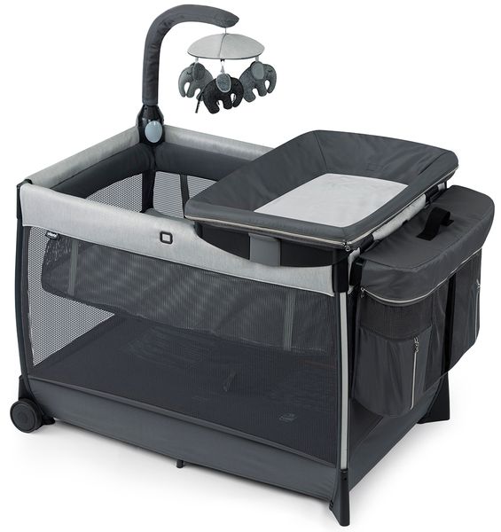 Chicco Lullaby Zip All-in-One Portable Playard - Driftwood