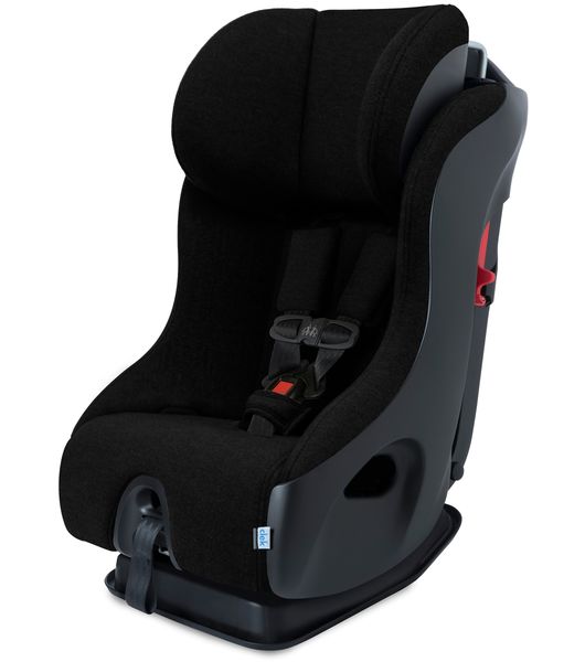 Clek Fllo Narrow Convertible Car Seat with Anti-Rebound Bar - Carbon (Jersey Knit)