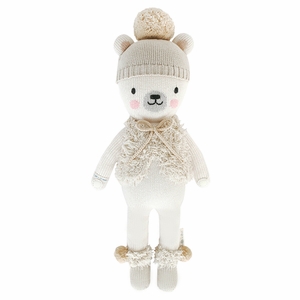 Cuddle+Kind Hand Knit Doll - Mini Stella the Polar Bear, 13"