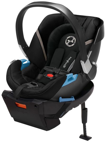 Cybex Aton 2 Lightweight Infant Car Seat with Load Leg - Deep Black