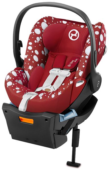 Cybex Cloud Q SensorSafe Reclining Infant Car Seat - Petticoat Red by Jeremy Scott
