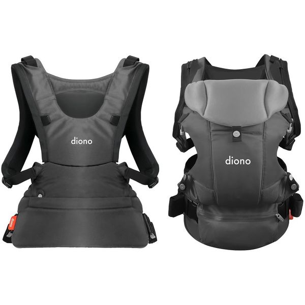 Diono Carus Essentials 3-in-1 Baby Carrier - Light Grey