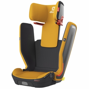 Diono Monterey 5iST FixSafe Belt Positioning High Back Booster Car Seat - Yellow Mineral