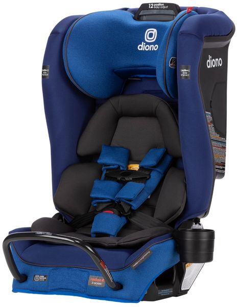 Diono Radian 3 RXT Safe+ Narrow All-in-One Convertible Car Seat - Blue Sky