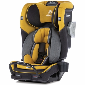 Diono Radian 3QXT Narrow All-in-One Convertible Car Seat - Yellow Mineral