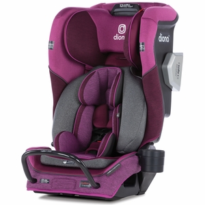Diono Radian 3QXT Narrow All-in-One Convertible Car Seat - Purple Plum