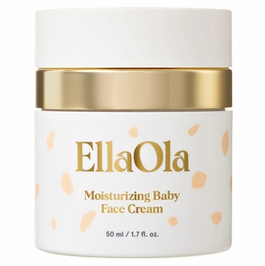 EllaOla Moisturizing Baby Face Cream, Fragrance Free