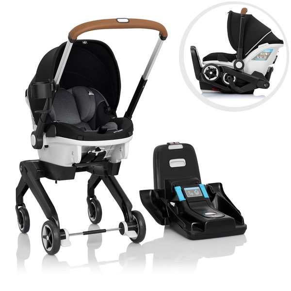 Evenflo GOLD Shyft DualRide Infant Car Seat and Stroller Combo - Moonstone Gray