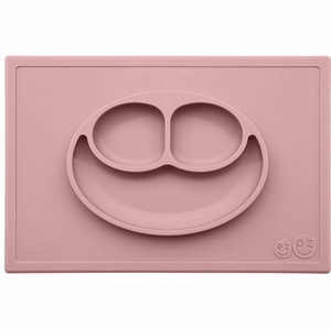 EZPZ Happy Mat Placemat & Plate - Blush
