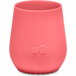 EZPZ Tiny Cup Training Cup - Coral