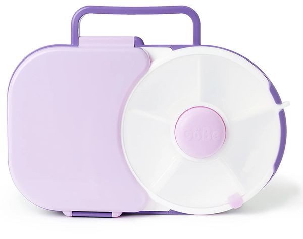 GoBe Kids Lunchbox with Snack Spinner - Grape Purple