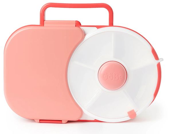 GoBe Kids Lunchbox with Snack Spinner - Watermelon Pink