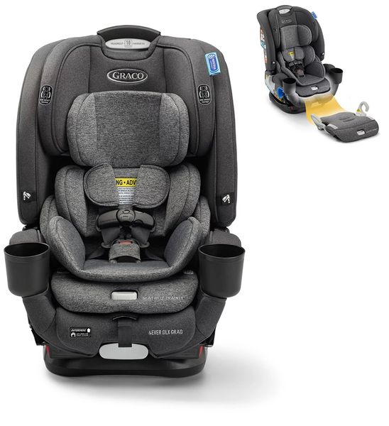 Graco 4Ever DLX Grad 5-in-1 All-in-One Convertible Car Seat - Harrison