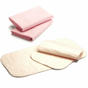 Graco Comfy Combination - 1 Pack 'n Play Sheet and 1 Changing Pad Cover - Pink/Cream