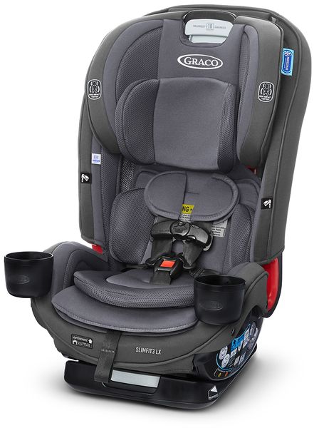 Graco SlimFit3 LX 3-in-1 Narrow All-in-One Convertible Car Seat - Kunningham