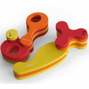 Hoppop Pipla Bath Toys - Multi Colors