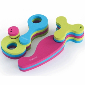 Hoppop Pipla Bath Toys - Trendy Colors