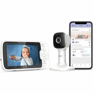 Hubble Connected Nursery Pal Cloud Smart Baby Monitor with Night Light