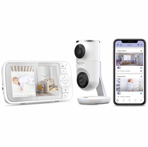 Hubble Connected Nursery Pal Dual Vision Smart Baby Monitor