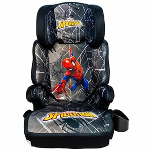 KidsEmbrace High Back Booster Car Seat - Spider-Man Grey Web