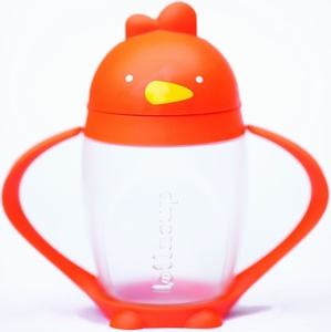 Lollaland Lollacup Infant & Toddler Straw Cup - Orange