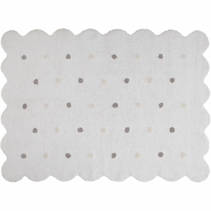 Lorena Canals Biscuit Rug - White (4' x 5' 3")