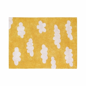 Lorena Canals Clouds Rug - Mustard (4' x 5' 3")