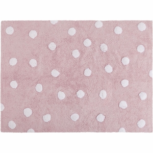 Lorena Canals Polka Dots Rug - Pink (4' x 5' 3")