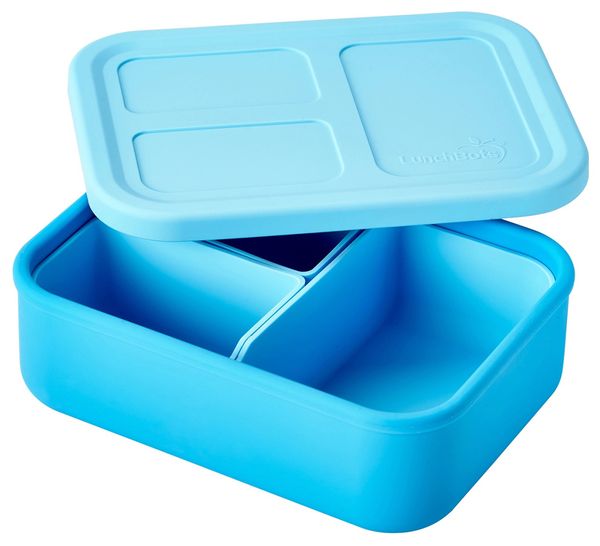 LunchBots Medium Build-A-Bento Lunch Box, 3.6 cups - Ocean