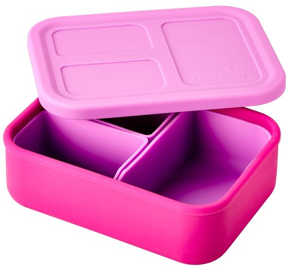 LunchBots Medium Build-A-Bento Lunch Box, 3.6 cups - Reef