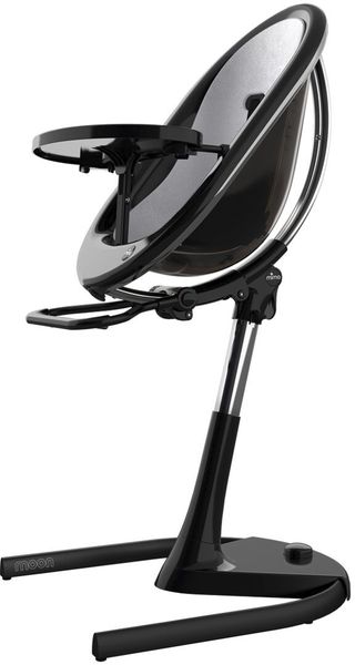 Mima 2020 Moon 2G High Chair - Black / Silver (Discontinued Version)