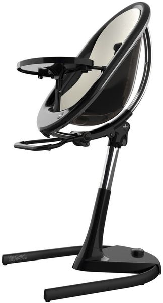 Mima 2020 Moon 2G High Chair - Black / White (Discontinued Version)