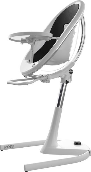 Mima Moon 2G High Chair - White / Black