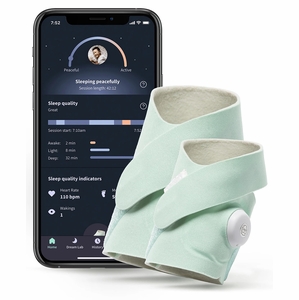 Owlet Dream Sock Plus Smart Baby Monitor - Mint