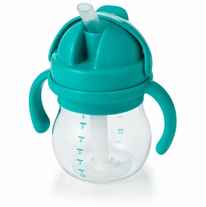 OXO Tot Transitions Straw Cup with Handles, 6 oz - Teal